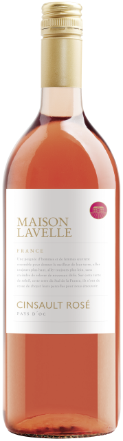 Maison Lavelle Cinsault Rosé IGP OC 1,0 L