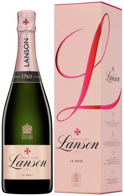 Champagne Lanson Le Rosé GEPA