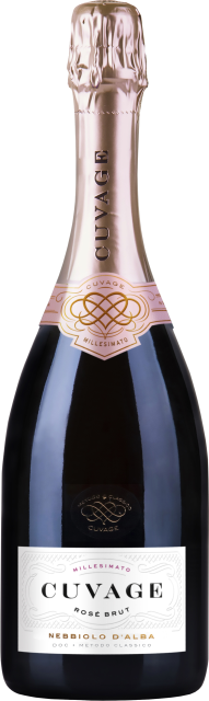 Cuvage Nebbiolo d'Alba rosé Piemonte DOC Millesimato brut