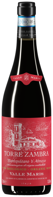 Torre Zambra "Valle Maris" Montepulciano D'Abruzzo DOC Organic