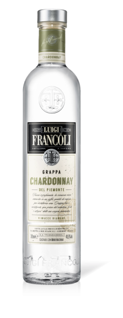 Luigi Francoli Grappa  Chardonnay del Piemonte 41,5%