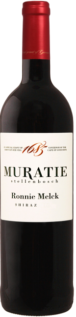 Muratie Wine Estate Ronnie Melck Shiraz