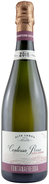 Fontanafredda Brut Rosé Contessa Rosa Alta Langa DOCG