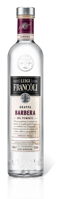 Luigi Francoli Grappa Barbera del Piemont 41,5%