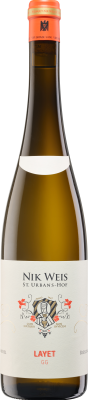 VDP.Weingut Nik Weis Layet Riesling GG weisses Etikett